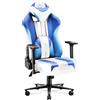 Diablo Sedia da gioco Diablo X-Player Sedia da ufficio Tessuto 3D Braccioli Design ergonomico Cuscino collo/glutei Bianco gelo / bianco Normale L
