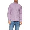 s.Oliver 2148591 Camicia a Maniche Lunghe, Slim Fit, 40g1 Rosa, M Uomo