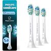 Philips Sonicare Philips HX9023/65 - Testine di ricambio originali per spazzolino da denti, con tecnologia BrushSync, colore bianco, confezione da 3