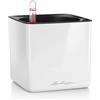 LECHUZA CUBE Glossy 16 bianco lucido 13520