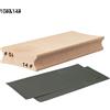 Guitar Radius levigatura in per acero per chitarra per livellamento tasti e modellatura tas