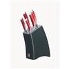 Richardson Sheffield Set di 6 coltelli da cucina con supporto Kyu Fire -