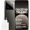realme GT 7 Pro 5G Smartphone 12GB+256GB, Display AMOLED 6,78 120Hz, Ricarica Ultra Charge 120W, Batteria 6500mAh, Fotocamera IA 50MP, Snapdragon 8 Elite, ArmorShell, IP69(Adattatore incluso)