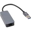 Joyzan Adattatore da USB a Ethernet 2,5 Gbps, Convertitore di Rete USB 3.0 RJ45 2,5 G Compatibile con le Versioni Precedenti 1G 100 Mbps Gigabit Lan Internet Ad Alte Prestazioni Computer
