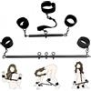 SuperLove Ultimate Adjustable Bondage Spreader Bar Set Black