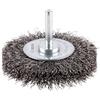 Bosch 1x Spazzola a Disco PRO Metal Clean Filo Ondulato Codolo Cil.