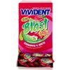 Vivident Fruit Blast Chewing Gum Ripieno Senza Zucchero Gusto Fragola Lime Senza