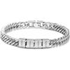 Wamantic Bracciale Uomo Acciaio Personalizzato con 2-6 Nomi - Bracciali Cubana Personalizzati, Braccialetto Uomo Regalo per Festa del Papà, Fidanzati, Nonni, Natale, Compleanno