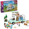 LEGO Friends Avventura sul Camper dell'Amicizia, Giochi di Ruolo e per le Abilità Sociali per Bambine da 7 Anni con Personaggi, Veicolo Giocattolo Apribile e Accessori da Campeggio, Idea Regalo 42663