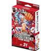 BANDAI Gioco di carte One Piece Starter Deck ST-31 Red Monkey.D.Luffy