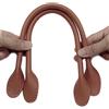 Anevous 2 manici per borsa in pelle PU, 42 cm, manici in pelle, tracolla per borsa, tracolla di ricambio, borsa in pelle, per borsa fai da te, accessori per il caffè