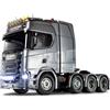 TAMIYA 56371 1:14 RC Scania 770S 8x4/4 - Kit da assemblare, camion RC, controllo