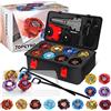 DEZAWRTY X set da battaglia per trottole a scatola Set da Battle Spinner 12 trottole a