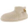 de fonseca Pantofole Stivaletto Con Elastico Donna Con Pelo In Tinta Unita, Peluche, Tpr Rinfozata, Ciabatta Da Casa PantofoleDonna