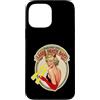 The Dirty Gringo Custodia per iPhone 13 Pro Max Laser Death Ray Retro Pin-Up Donna anni '60