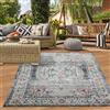 Teppich-Traum Tappeto orientale da salotto vintage in grigio blu dimensioni - 160 x 230 cm
