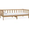 vidaXL Letto da giorno in pino massiccio marrone miele 90x200 cm