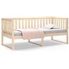 vidaXL Letto da giorno senza materasso 100x200 cm in legno di pino massiccio