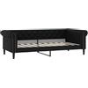 vidaXL Letto da giorno nero 90x190 cm in Pelle finta