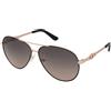 Guess GU7885-H 05B | Occhiali da Sole Graduati o Non Graduati | Prova Online | Metallo | Pilot | Nero, Oro | Adrialenti