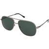 Lacoste L222SE-035 | Occhiali da Sole Graduati o Non Graduati | Prova Online | Unisex | Metallo | Pilot | Rutenio | Adrialenti