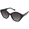 LIU JO LJ770S 001 | Occhiali da Sole Graduati o Non Graduati | Prova Online | Plastica | Quadrati | Nero | Adrialenti