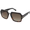 Dsquared2 D2 0159/S WR7/HA | Occhiali da Sole Graduati o Non Graduati | Prova Online | Plastica | Esagonale | Marrone, Havana, Rutenio | Adrialenti
