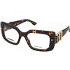 Dsquared2 D2 0171 086 | Occhiali da Vista Graduati | Plastica | Quadrati | Marrone, Havana | Adrialenti