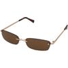 Guess Jeans GJ00005 33E | Occhiali da Sole Graduati o Non Graduati | Prova Online | Metallo | Rettangolari | Oro | Adrialenti