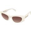 LIU JO LJ792S 101 | Occhiali da Sole Graduati o Non Graduati | Prova Online | Plastica | Cat Eye | Bianco | Adrialenti