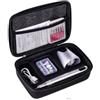 Melissa Professional Melissa Fresa Unghie Portatile T6B 12W - Microscreen Professionale - 2 Kit Punte Inclusi - Base di Ricarica - Compatta e Leggera - Astuccio Incluso