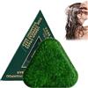 PYXGAR Shampoo Solido Naturale a Forma di Triangolo - Sapone Verde con Ingredienti Vegetali, Detergente Delicato per Uomo e Donna, Rinforza e Liscia i Capelli, 1 Pezzo