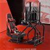 Supllueer Cockpit da Corsa con Sedile Rosso e Supporto TV per Logitech G920 G29