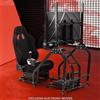 Supllueer Cockpit da Corsa con Sedile Nero e Supporto Monitor per Logitech G920