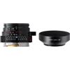 LIGHT LENS LAB M 50 mm f/2 per Leica M con set cappuccio = nero =