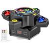 150W Teste Mobili Luci Palcoscenico, Faretto LED RGBW Spot Beam Con Telecomando