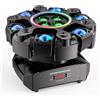 Teste Mobili LED 180W, Beam Luce Da Discoteca RGBW Luci Da Palcoscenico per DJ D