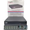 Global Security Shop DVR 16 Canali 5MP Real-Time XVR Ibrido GSS Ultra AI Doppio HDD 4K Audio Novatek
