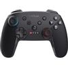 GXTrust Muta Controller Nintendo Switch Wireless con Bluetooth, Nero