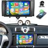 CAMECHO 2G+32G Autoradio Android per Mercedes-Benz Smart Fortwo 2011-2015