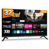 TD Systems - Smart TV 32 Pollici HD con Tizen OS 8.0 Powered by Samsung, Televisore HDR10 con Sintonizzatore Triplo, Televisori 2026 | PRIME32C22TIZEN