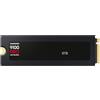 Samsung Memorie MZ-VAP8T0CW 9100 PRO SSD Interno con Dissipatore di Calore da 8TB, PCIe 5.0 x4, NVMe 2.0, SSD Progettato per Professionisti e Gamer, Compatibile con PC e Playstation 5
