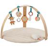 Nattou Tappeto Multiattività e Palestrina con Archetto Giochi in Legno ZOE BEIGE