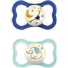 Mam Air Night Succhietto 16+ Mesi Silicone Doppio Maschio
