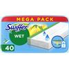 Swiffer Floor Wet Wipes Citrus 40 Pezzi
