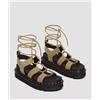 DR. MARTENS Dr.Martens Sandali Nartilla Stile Gladiatore in Pelle Nabuk Bottalata Donna