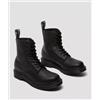 DR. MARTENS Dr.Martens Stivali Stringati 1460 Mono Black Pelle Virginia Donna