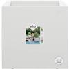 Elho vivo next square 30cm fioriera - White