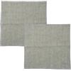 THUN Set 2 tovaglioli Bloomia, 75% cotone, 25% lino, Collezione Giardino di primavera, 40x40 cm