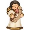THUN, Angelo Amore con Freccia e Arco in Ceramica Decorata a Mano, Versione Piccola, Linea Angel Love, 4.5 x 4.3 x 7.5 cm h